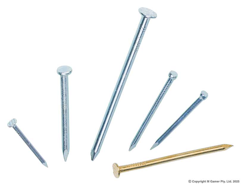 Bradded, Standard & Concrete Nails